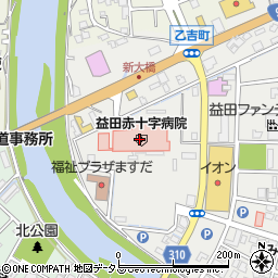 島根県赤十字血液センター　益田出張所周辺の地図