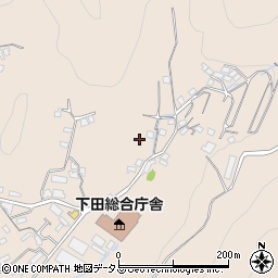 静岡県下田市中周辺の地図
