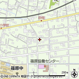 静岡県浜松市中央区篠原町20378周辺の地図