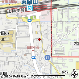 岡山県岡山市中区長岡87周辺の地図