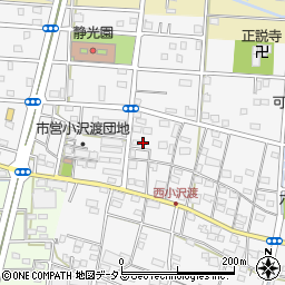 静岡県浜松市中央区小沢渡町1064周辺の地図