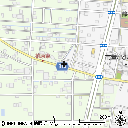 静岡県浜松市中央区小沢渡町1385周辺の地図