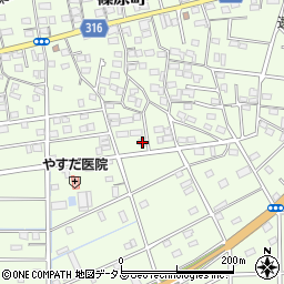 静岡県浜松市中央区篠原町20943周辺の地図