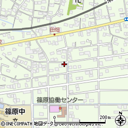 静岡県浜松市中央区篠原町20370周辺の地図