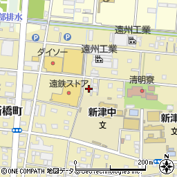 静岡県浜松市中央区新橋町750周辺の地図