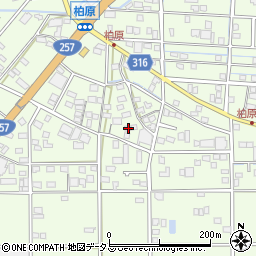 静岡県浜松市中央区篠原町22020周辺の地図