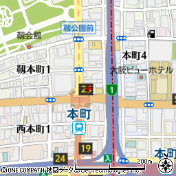 本町富士ビルＡ棟周辺の地図