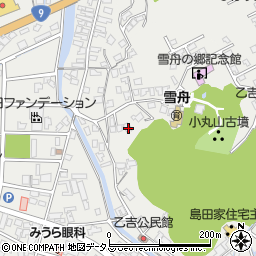 島根県益田市乙吉町1099周辺の地図