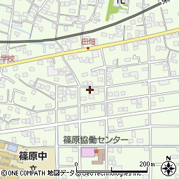 静岡県浜松市中央区篠原町20377周辺の地図