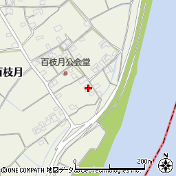 岡山県岡山市東区百枝月378周辺の地図