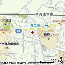 静岡県浜松市中央区篠原町10264周辺の地図