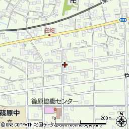 静岡県浜松市中央区篠原町20564周辺の地図
