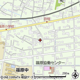 静岡県浜松市中央区篠原町20360周辺の地図