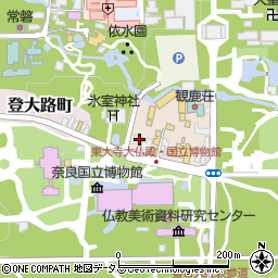 奈良県奈良市春日野町3-1周辺の地図