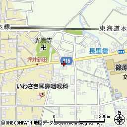 静岡県浜松市中央区篠原町10081周辺の地図