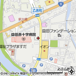 島根県益田市乙吉町110周辺の地図