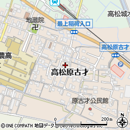岡山県岡山市北区高松原古才318周辺の地図