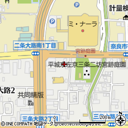 アート引越センター 奈良支店周辺の地図