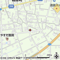 静岡県浜松市中央区篠原町20956周辺の地図