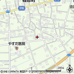静岡県浜松市中央区篠原町20941周辺の地図