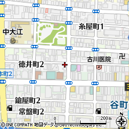 日宝徳井ビル周辺の地図