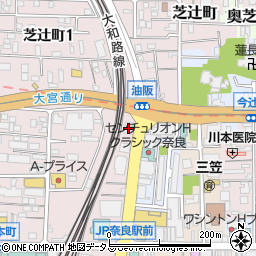 三菱電機ビルソリューションズ株式会社　奈良営業所周辺の地図