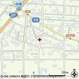 静岡県浜松市中央区篠原町22017周辺の地図