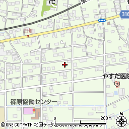 静岡県浜松市中央区篠原町20554周辺の地図