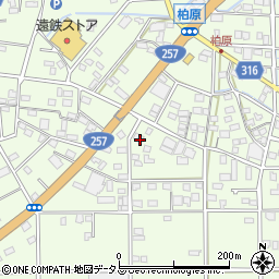 静岡県浜松市中央区篠原町22061周辺の地図