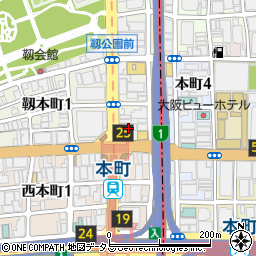 株式会社フソウ　大阪支社周辺の地図