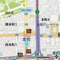 株式会社フソウ　大阪支社周辺の地図