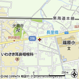 静岡県浜松市中央区篠原町10259周辺の地図