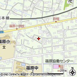 静岡県浜松市中央区篠原町10527周辺の地図