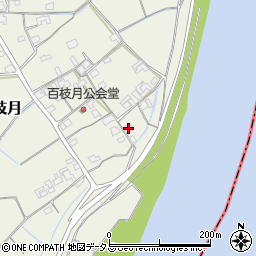 岡山県岡山市東区百枝月119周辺の地図