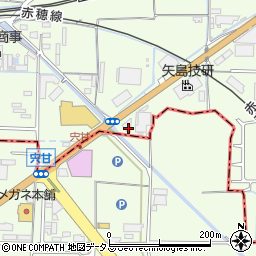 岡山県岡山市東区宍甘272周辺の地図