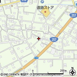 静岡県浜松市中央区篠原町21427周辺の地図
