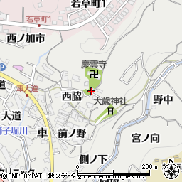 兵庫県神戸市須磨区車松ケ原538周辺の地図