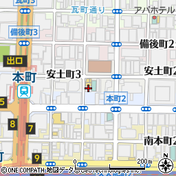 株式会社阪神薬局　本町中央店一般周辺の地図