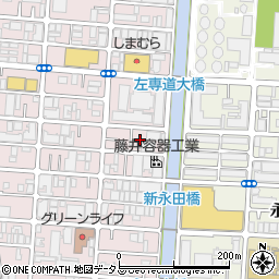 大阪府大阪市城東区東中浜8丁目7周辺の地図
