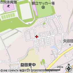 島根県益田市東町33-94周辺の地図