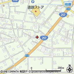 静岡県浜松市中央区篠原町21396周辺の地図