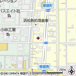静岡県浜松市中央区都盛町206周辺の地図