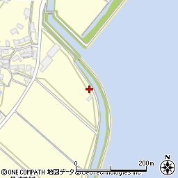 愛知県田原市吉胡町北新地126周辺の地図