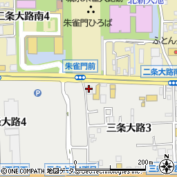 タカラスタンダード株式会社　平城京ショールーム周辺の地図