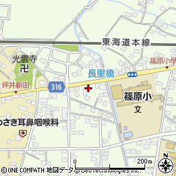 静岡県浜松市中央区篠原町10263周辺の地図