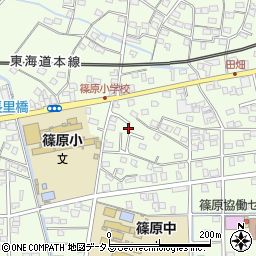 静岡県浜松市中央区篠原町10611周辺の地図