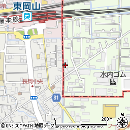 藤田材木店周辺の地図