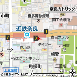 株式会社スタッフサービス　奈良オフィス周辺の地図