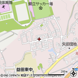 島根県益田市東町33-92周辺の地図