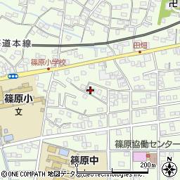 静岡県浜松市中央区篠原町10522周辺の地図